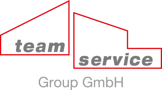 Logo Team Service Group - Ihr Partner für Gebäudemanagement und -reinigung